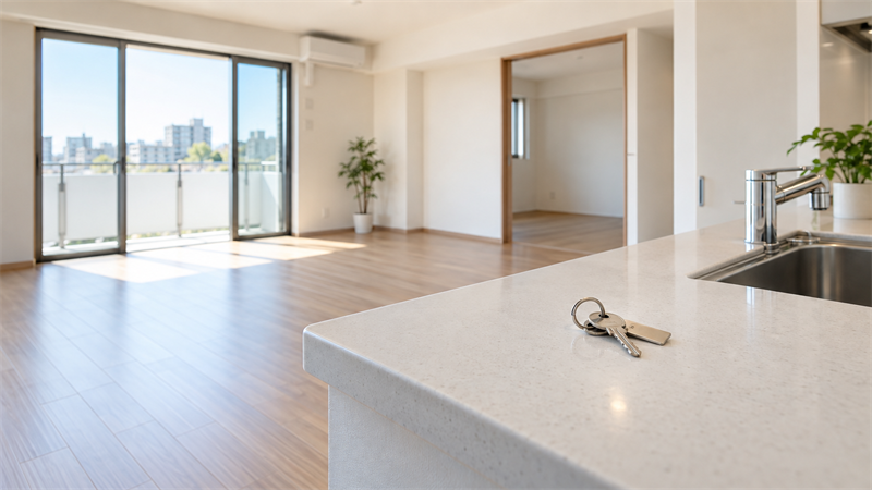 マンションの売却と賃貸の特徴を比べて整理するイメージ